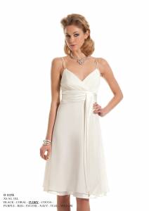 Robe blanche de soirée et ceremonie collection 2015 à Marseille