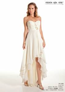 Robe blanche de soirée et ceremonie collection 2015 à Marseille