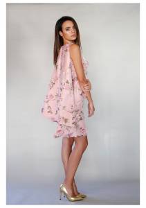 robe de soirée courte colorée et fleurie été 2016 à marseille paca