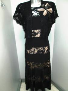 Printemps Eté 2015 robe de cocktail grande taille