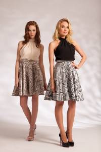 Robe de cocktail courte, collection printemps été 2016