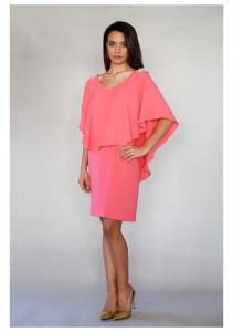 Robe de cocktail colorée, collection printemps été 2016
