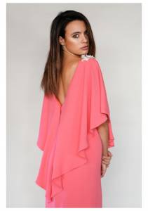 Robe de cocktail colorée, collection printemps été 2016
