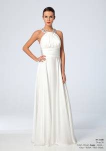 Robes longues de mariée Fashion New York de la taille 36 à 50 en 6 coloris pour seulement 259€
