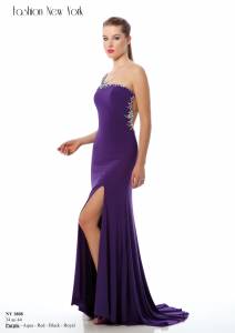 Robe longue de soirée fendue du 38 au 44 en 5 coloris
