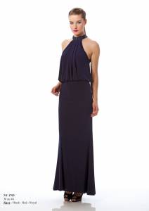 Robe longue bustier de soirée noire - 36 au 44 en 4 coloris différrents