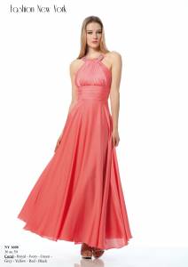 Robe longue de soirée sans manche du 36 au 50 - 8 coloris disponibles