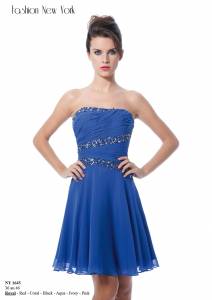 Robe paillettes courte de soirée