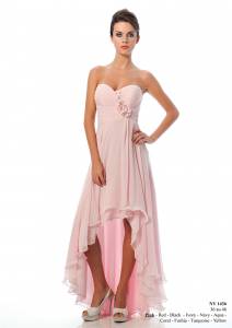 robe rose poudré longue pour soirée à Marseille 13008