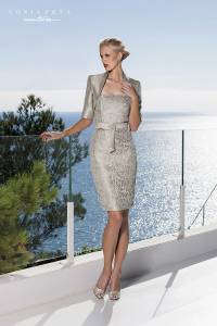 Robe de soirée bustier collection printemps été 2016