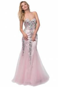 Robe de soirée bustier collection 2015 à Marseille
