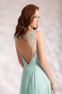 Robe de soirée colorée, collection printemps été 2016