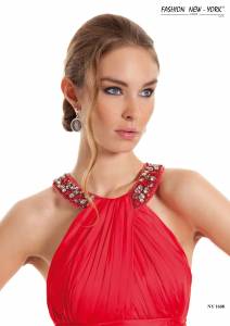 Robe cérémonie femme colorée