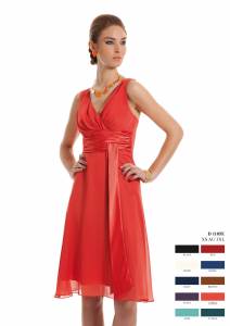 Robe cérémonie femme colorée