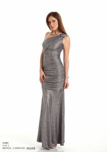 robe grise et longue pour soirée et cérémonie collection 2013 à marseille