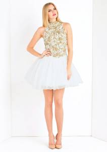 Robes de cocktails strass et cristal de Swaroski collection 2013 et 2014