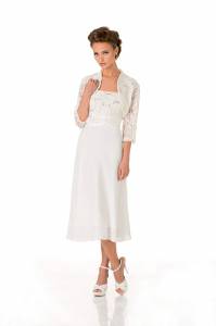 Robe blanche de soirée et ceremonie collection 2015 à Marseille