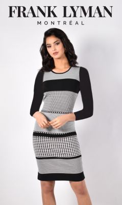 frank lyman robe moulante