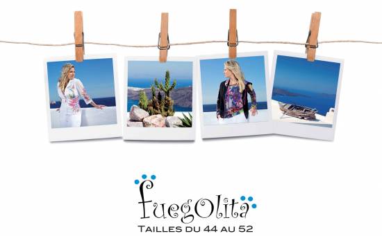 Fuegolita collection été 2013 vêtements grande taille pour une mode généreuse du 44 au 52 à Marseille
