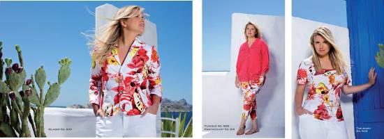 Fuegolita collection été 2013 vêtements grande taille pour une mode généreuse du 44 au 52 à Marseille