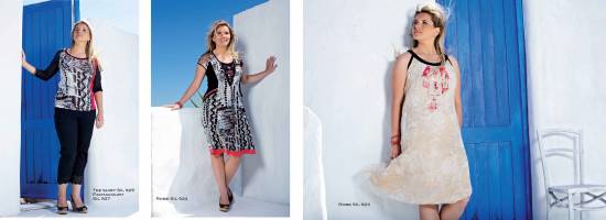 Fuegolita collection été 2013 vêtements grande taille pour une mode généreuse du 44 au 52 à Marseille