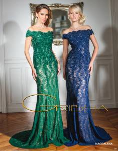 lm gerard marseille cérémonie : robe de soiree , mariage et cérémonie bleu , verte ou rouge , dentelle et cristal : 949 €