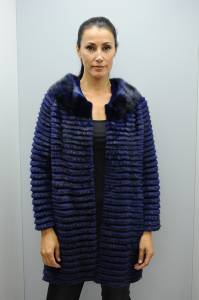 Veste fourrure femme pour un hiver chaleureux à Marseille