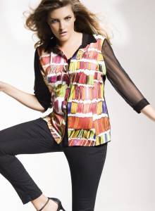 Collection printemps été 2015 et pantalon noir fluide pour une classe naturelle