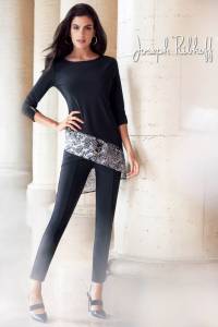 Pantalons noirs collection automne hiver 2016