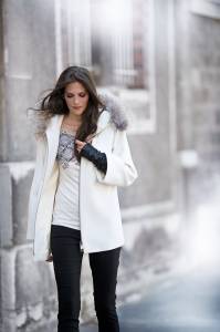 Manteau blanc pour femme collection 2016 Marseille 8ème