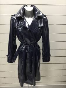 Imperméable / Trench Ciré Marine Ou Noir : Fabrication Française : Du 36 Au 52 : 239 €