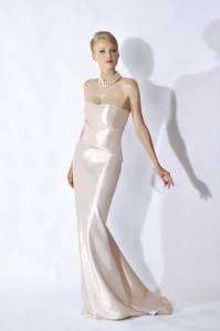 ROBE de soirée BUSTIER à la mode collection été 2013