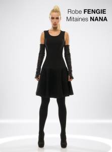 robe courte noire marseille rue paradis