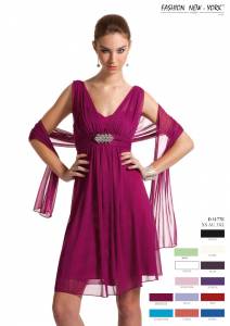 robe courte voile