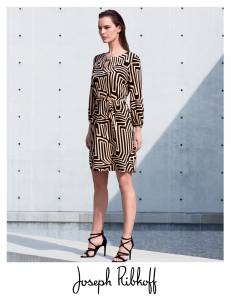 Robe imprimée nouvelle collection automne hiver 2016 à Marseille