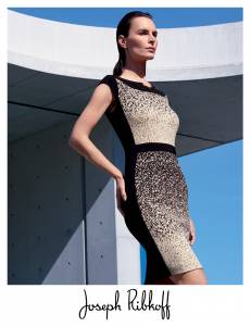 Robe imprimée nouvelle collection automne hiver 2016 à Marseille