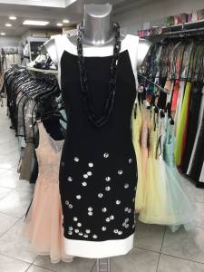 robe courte chic , collection joseph ribkoff 2016 , pour lm gerard marseille