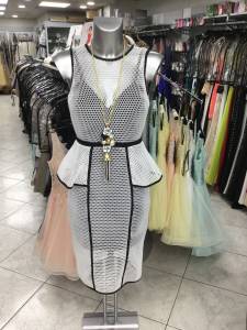 robe chic grillage , collection 2016 pour lm gerard marseille