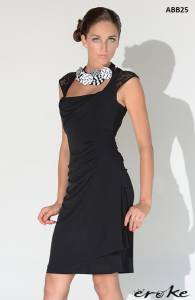 Offrez-vous une robe noire courte chic de la collection printemps été 2015