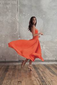 Tendance mode orange et ambrée collection été 2013