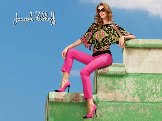 Tendance mode colorée collection femme été 2013