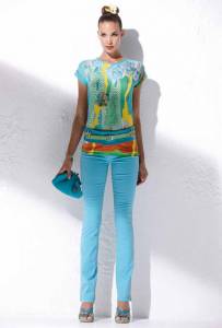 Tendance mode colorée collection femme été 2013
