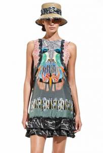 Tendance mode colorée collection femme été 2013