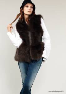 Vestes et manteaux en fourrure collection 2012 2013