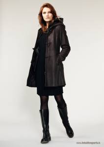 Manteaux en cuir et en fourrure collection automne hiver 2012 2013
