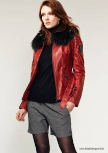 Manteaux en cuir et en fourrure collection automne hiver 2012 2013