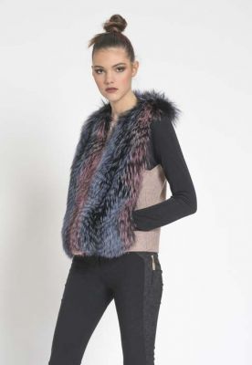 gilet fourrure akhesa marseille