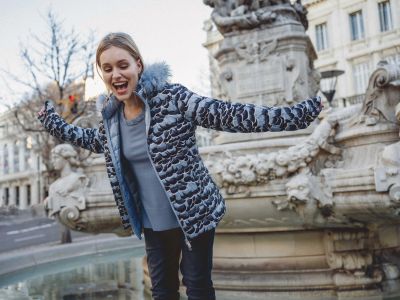 Ananke - Collection Automne Hiver 2020 veste bleu