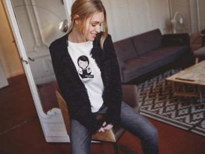 gilet noir Ananke - Collection Automne Hiver 2020