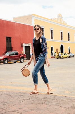 Betty Barclay jeans et gilet